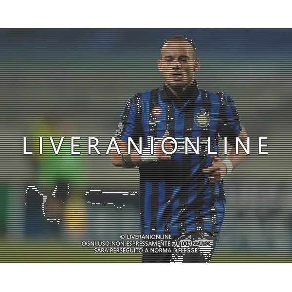 UEFA Champions League 2011/2012 Ottavi di Finale Andata Marsiglia (Francia) - 22.02.2012 Olympique Marsiglia-Inter Nella Foto:Sneijder Wesley /Ph.Vitez-Ag. Aldo Liverani