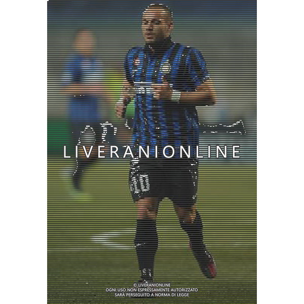 UEFA Champions League 2011/2012 Ottavi di Finale Andata Marsiglia (Francia) - 22.02.2012 Olympique Marsiglia-Inter Nella Foto:Sneijder Wesley /Ph.Vitez-Ag. Aldo Liverani