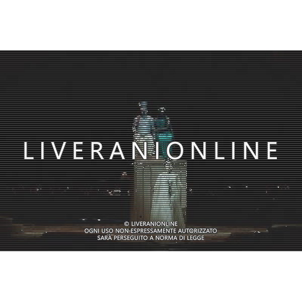 The full dress rehearsal of Stephen Medcalf\'s new production of Verdi\'s opera \'Aida\' at the Royal Albert Hall in London on February 22, 2012. Running from February 23 to March 11, the production features 120 cast members and will vividly recreate a world of eternal love set within the ruins of ancient Egypt. An international cast will be accompanied by the Royal Philharmonic Orchestra, conducted by Andrew Greenwood. /AG ALDO LIVERANI SAS - ITALY ONLY -