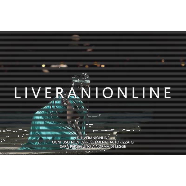 The full dress rehearsal of Stephen Medcalf\'s new production of Verdi\'s opera \'Aida\' at the Royal Albert Hall in London on February 22, 2012. Running from February 23 to March 11, the production features 120 cast members and will vividly recreate a world of eternal love set within the ruins of ancient Egypt. An international cast will be accompanied by the Royal Philharmonic Orchestra, conducted by Andrew Greenwood. /AG ALDO LIVERANI SAS - ITALY ONLY -