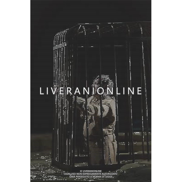 The full dress rehearsal of Stephen Medcalf\'s new production of Verdi\'s opera \'Aida\' at the Royal Albert Hall in London on February 22, 2012. Running from February 23 to March 11, the production features 120 cast members and will vividly recreate a world of eternal love set within the ruins of ancient Egypt. An international cast will be accompanied by the Royal Philharmonic Orchestra, conducted by Andrew Greenwood. /AG ALDO LIVERANI SAS - ITALY ONLY -