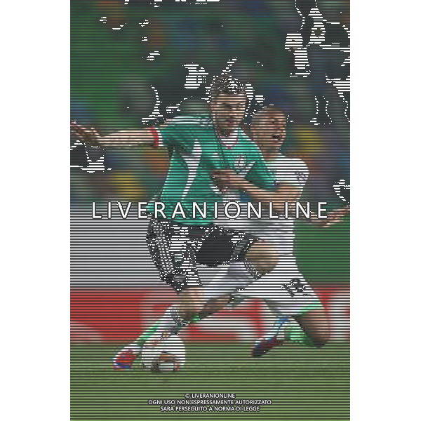 23.02.2012 LIZBONA STADION ESTADIO JOSE ALVALADE, (PORTUGAL, LISBON ESTADIO JOSE ALVALANDE), PILKA NOZNA (FOOTBALL), LIGA EUROPY UEFA - 1/16FINAüU MECZ REWANZOWY (EUROPEAN LEAGUE 1/16 FINAL SECOND GAME) , MECZ SPORTING LIZBONA - LEGIA WARSZAWA (GAME SPORTING LISBON-LEGIA WARSAW) NZ MICHAL ZEWLAKOW FOTO LUKASZ GROCHALA/CYFRASPORT / NEWSPIX.PL --- Newspix.pl /AG ALDO LIVERANI SAS - ITALY ONLY - *** Local Caption *** .