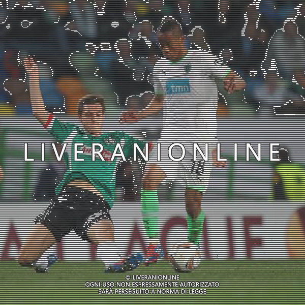 23.02.2012 LIZBONA STADION ESTADIO JOSE ALVALADE, (PORTUGAL, LISBON ESTADIO JOSE ALVALANDE), PILKA NOZNA (FOOTBALL), LIGA EUROPY UEFA - 1/16FINAüU MECZ REWANZOWY (EUROPEAN LEAGUE 1/16 FINAL SECOND GAME) , MECZ SPORTING LIZBONA - LEGIA WARSZAWA (GAME SPORTING LISBON-LEGIA WARSAW) NZ MICHAL ZYRO FOTO LUKASZ GROCHALA/CYFRASPORT / NEWSPIX.PL --- Newspix.pl /AG ALDO LIVERANI SAS - ITALY ONLY - *** Local Caption *** .