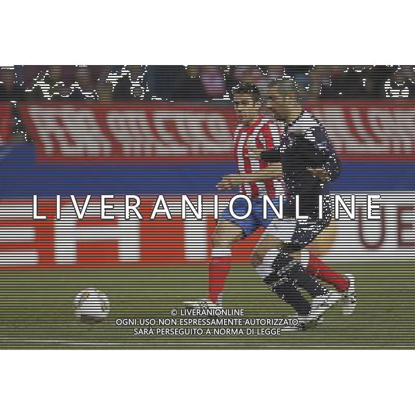 Madrid (23/02/2012) UEFA Europa League. Atletico de Madrid- S.S. Lazio Salvio, Andre Dias. ©Alex Cid-Fuentes/ALFAQUI /AG ALDO LIVERANI SAS - ITALY ONLY -