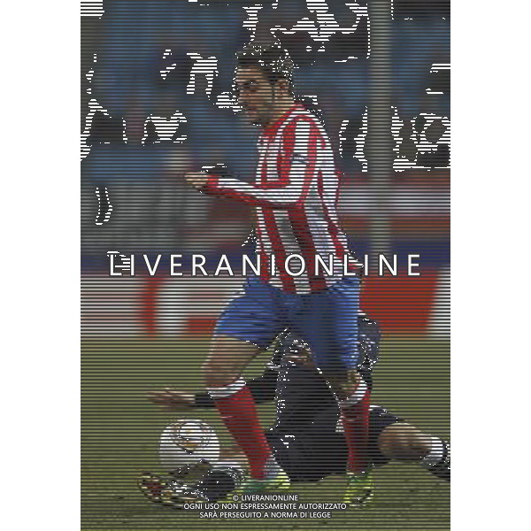 Madrid (23/02/2012) UEFA Europa League. Atletico de Madrid- S.S. Lazio Adrian. ©Alex Cid-Fuentes/ALFAQUI /AG ALDO LIVERANI SAS - ITALY ONLY -