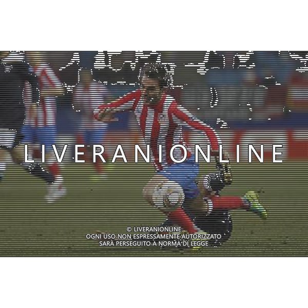 Madrid (23/02/2012) UEFA Europa League. Atletico de Madrid- S.S. Lazio Adrian. ©Alex Cid-Fuentes/ALFAQUI /AG ALDO LIVERANI SAS - ITALY ONLY -