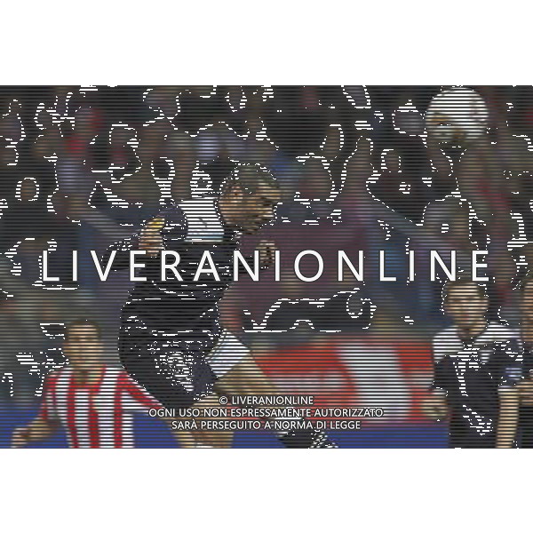 Madrid (23/02/2012) UEFA Europa League. Atletico de Madrid- S.S. Lazio Andre Dias. ©Alex Cid-Fuentes/ALFAQUI /AG ALDO LIVERANI SAS - ITALY ONLY -