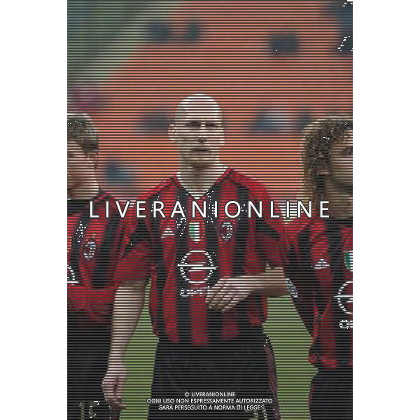 MILANO,12-01-05-DFP/FOTO GIORGIO RAVEZZANI COPPA ITALIA[ MILAN-PALERMO: JAAP STAM AG ALDO LIVERANI SAS