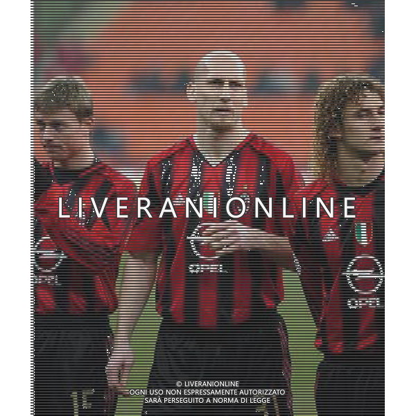 MILANO,12-01-05-DFP/FOTO GIORGIO RAVEZZANI COPPA ITALIA[ MILAN-PALERMO: JAAP STAM AG ALDO LIVERANI SAS