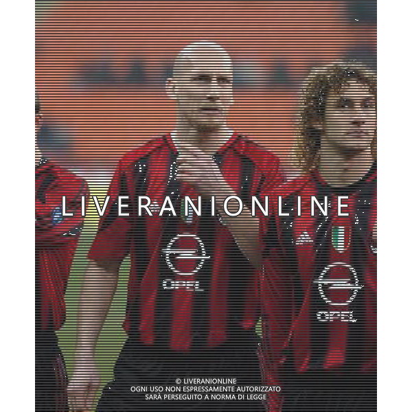 MILANO,12-01-05-DFP/FOTO GIORGIO RAVEZZANI COPPA ITALIA[ MILAN-PALERMO: JAAP STAM AG ALDO LIVERANI SAS