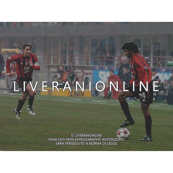 MILANO,12-01-05-DFP/FOTO GIORGIO RAVEZZANI COPPA ITALIA[ MILAN-PALERMO: VIKASH DHORASOO AG ALDO LIVERANI SAS