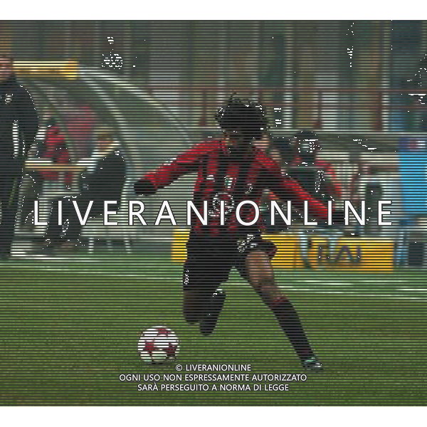 MILANO,12-01-05-DFP/FOTO GIORGIO RAVEZZANI COPPA ITALIA[ MILAN-PALERMO: VIKASH DHORASOO AG ALDO LIVERANI SAS