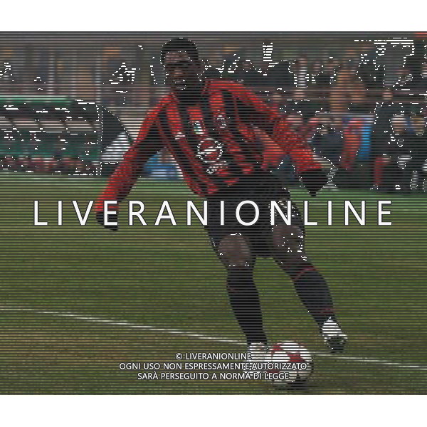 MILANO,12-01-05-DFP/FOTO GIORGIO RAVEZZANI COPPA ITALIA[ MILAN-PALERMO: CLARENCE SEEDORF AG ALDO LIVERANI SAS