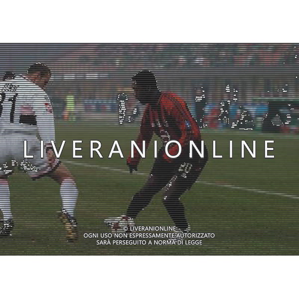 MILANO,12-01-05-DFP/FOTO GIORGIO RAVEZZANI COPPA ITALIA[ MILAN-PALERMO: CLARENCE SEEDORF AG ALDO LIVERANI SAS