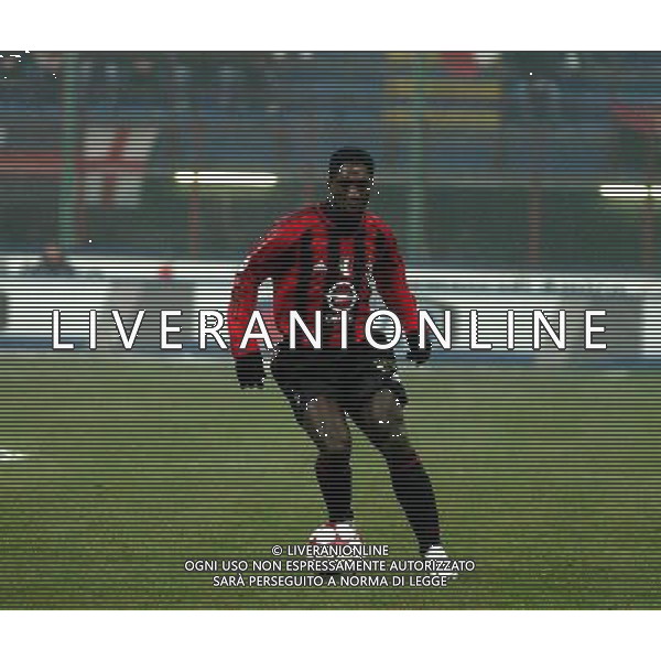 MILANO,12-01-05-DFP/FOTO GIORGIO RAVEZZANI COPPA ITALIA[ MILAN-PALERMO: CLARENCE SEEDORF AG ALDO LIVERANI SAS