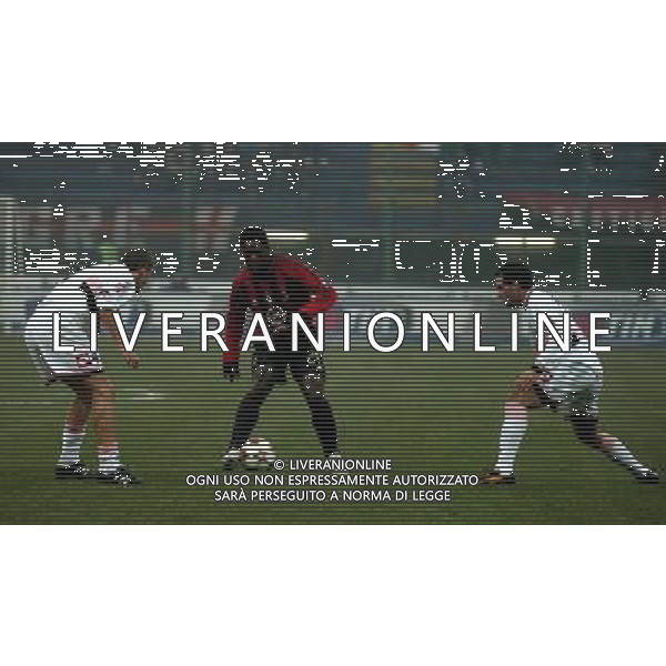 MILANO,12-01-05-DFP/FOTO GIORGIO RAVEZZANI COPPA ITALIA[ MILAN-PALERMO: CLARENCE SEEDORF AG ALDO LIVERANI SAS