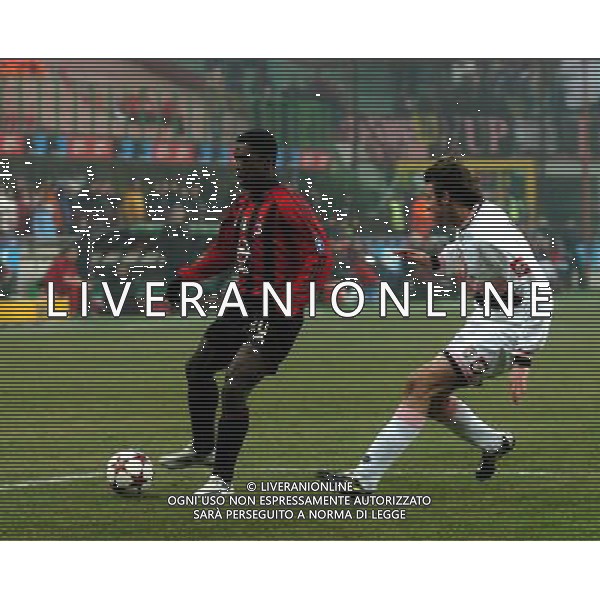 MILANO,12-01-05-DFP/FOTO GIORGIO RAVEZZANI COPPA ITALIA[ MILAN-PALERMO: CLARENCE SEEDORF AG ALDO LIVERANI SAS