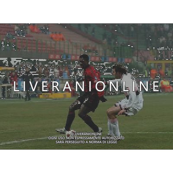 MILANO,12-01-05-DFP/FOTO GIORGIO RAVEZZANI COPPA ITALIA[ MILAN-PALERMO: CLARENCE SEEDORF AG ALDO LIVERANI SAS