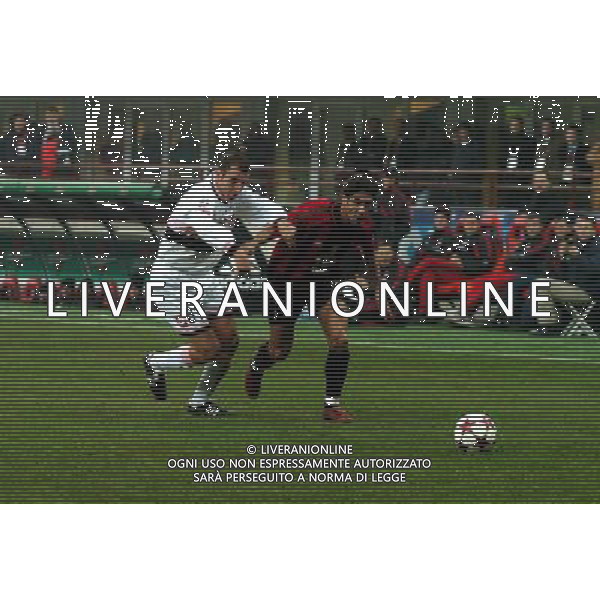 MILANO,12-01-05-DFP/FOTO GIORGIO RAVEZZANI COPPA ITALIA[ MILAN-PALERMO: MANUEL RUI COSTA AG ALDO LIVERANI SAS