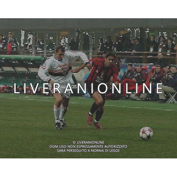 MILANO,12-01-05-DFP/FOTO GIORGIO RAVEZZANI COPPA ITALIA[ MILAN-PALERMO: MANUEL RUI COSTA AG ALDO LIVERANI SAS