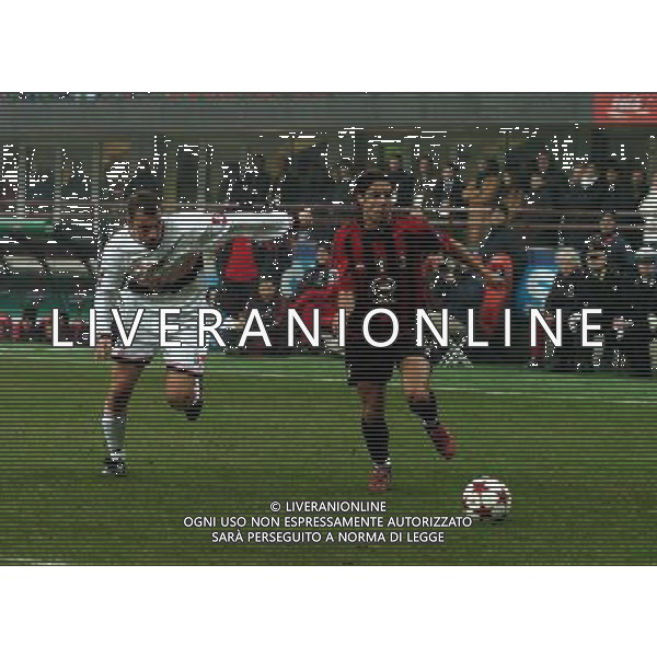 MILANO,12-01-05-DFP/FOTO GIORGIO RAVEZZANI COPPA ITALIA[ MILAN-PALERMO: MANUEL RUI COSTA AG ALDO LIVERANI SAS