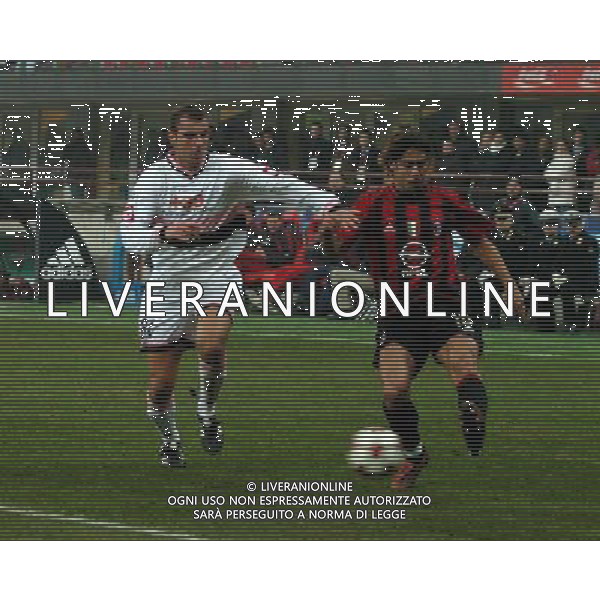 MILANO,12-01-05-DFP/FOTO GIORGIO RAVEZZANI COPPA ITALIA[ MILAN-PALERMO: MANUEL RUI COSTA AG ALDO LIVERANI SAS