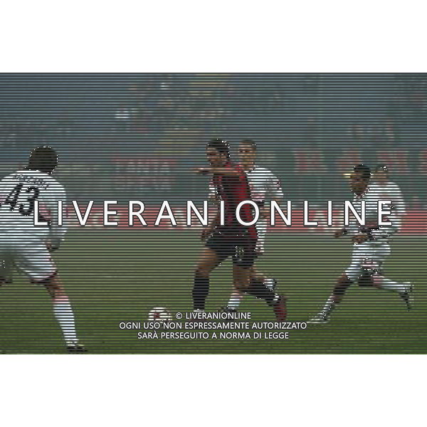 MILANO,12-01-05-DFP/FOTO GIORGIO RAVEZZANI COPPA ITALIA[ MILAN-PALERMO: MANUEL RUI COSTA AG ALDO LIVERANI SAS