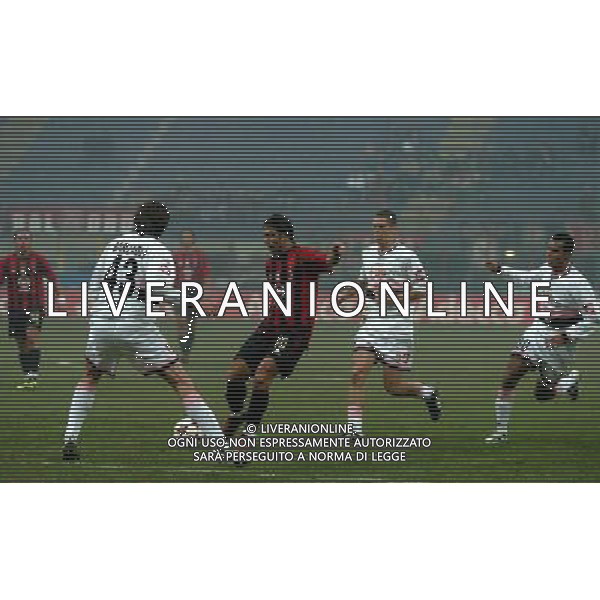 MILANO,12-01-05-DFP/FOTO GIORGIO RAVEZZANI COPPA ITALIA[ MILAN-PALERMO: MANUEL RUI COSTA AG ALDO LIVERANI SAS
