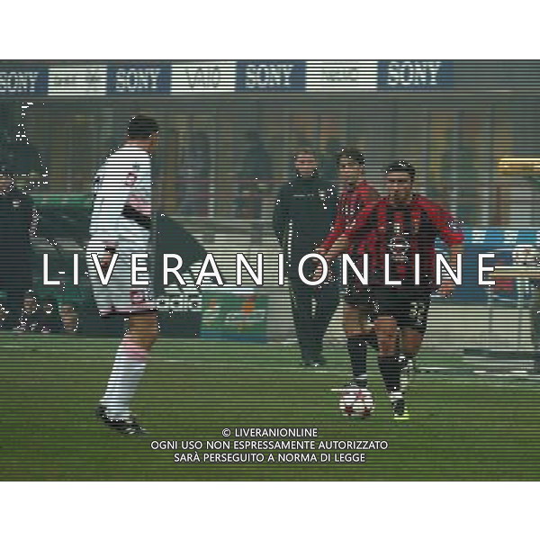 MILANO,12-01-05-DFP/FOTO GIORGIO RAVEZZANI COPPA ITALIA[ MILAN-PALERMO: CRISTIAN BROCCHI AG ALDO LIVERANI SAS
