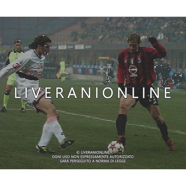 MILANO,12-01-05-DFP/FOTO GIORGIO RAVEZZANI COPPA ITALIA[ MILAN-PALERMO: MASSIMO AMBROSINI AG ALDO LIVERANI SAS