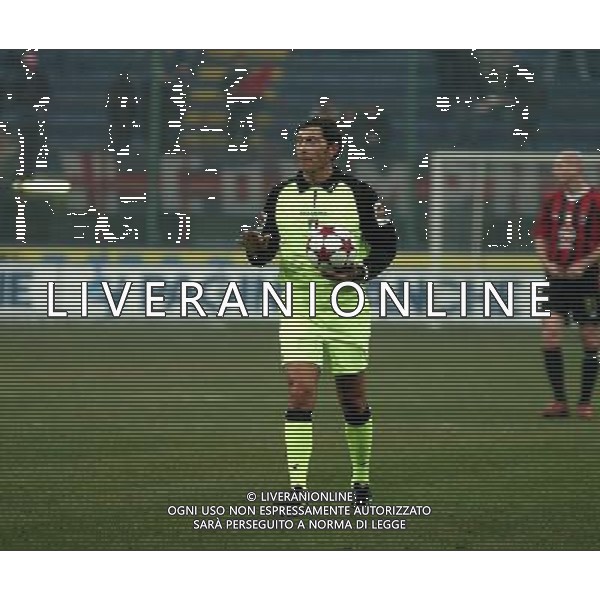 MILANO,12-01-05-DFP/FOTO GIORGIO RAVEZZANI COPPA ITALIA[ MILAN-PALERMO: ARBITRO PALANCA LUCA AG ALDO LIVERANI SAS