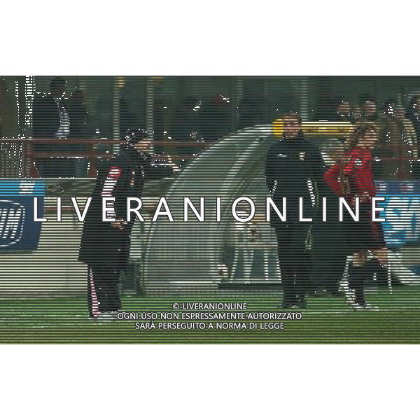 MILANO,12-01-05-DFP/FOTO GIORGIO RAVEZZANI COPPA ITALIA[ MILAN-PALERMO: FRANCESCO GUIDOLIN AG ALDO LIVERANI SAS