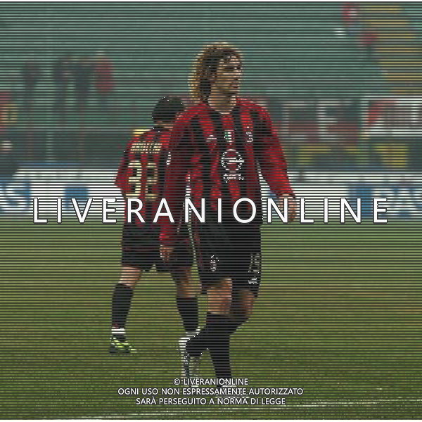 MILANO,12-01-05-DFP/FOTO GIORGIO RAVEZZANI COPPA ITALIA[ MILAN-PALERMO: FABRICIO COLOCCINI AG ALDO LIVERANI SAS