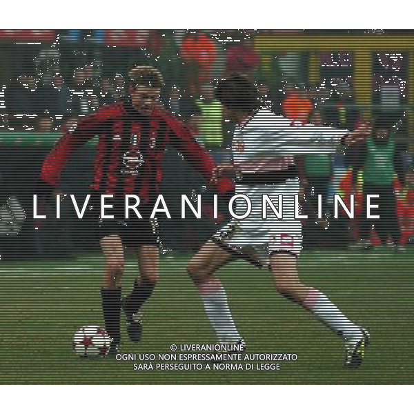 MILANO,12-01-05-DFP/FOTO GIORGIO RAVEZZANI COPPA ITALIA[ MILAN-PALERMO: JON DHAL TOMASSON AG ALDO LIVERANI SAS
