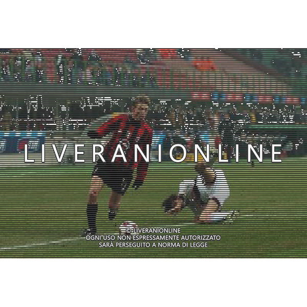 MILANO,12-01-05-DFP/FOTO GIORGIO RAVEZZANI COPPA ITALIA[ MILAN-PALERMO: JON DHAL TOMASSON AG ALDO LIVERANI SAS