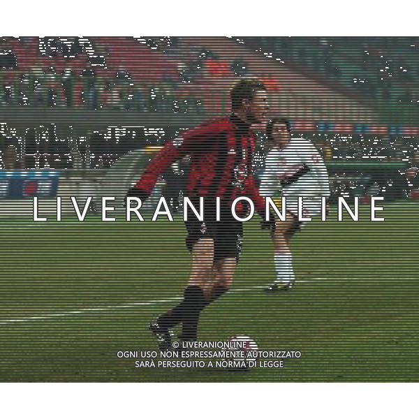 MILANO,12-01-05-DFP/FOTO GIORGIO RAVEZZANI COPPA ITALIA[ MILAN-PALERMO: JON DHAL TOMASSON AG ALDO LIVERANI SAS