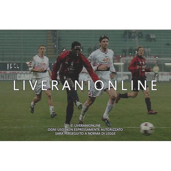 MILANO,12-01-05-DFP/FOTO GIORGIO RAVEZZANI COPPA ITALIA[ MILAN-PALERMO: CLARENCE SEEDORF AG ALDO LIVERANI SAS