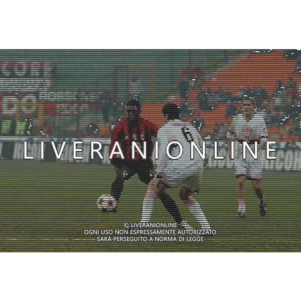 MILANO,12-01-05-DFP/FOTO GIORGIO RAVEZZANI COPPA ITALIA[ MILAN-PALERMO: CLARENCE SEEDORF AG ALDO LIVERANI SAS