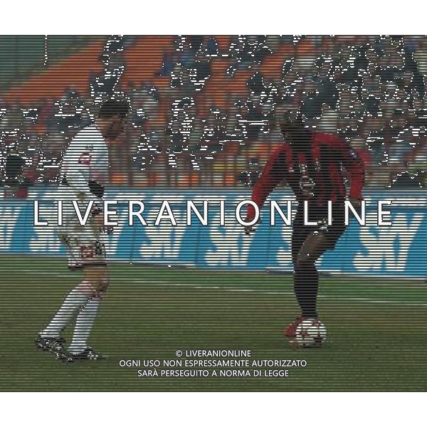 MILANO,12-01-05-DFP/FOTO GIORGIO RAVEZZANI COPPA ITALIA[ MILAN-PALERMO: HARVEY DELANO ESAJAS AG ALDO LIVERANI SAS