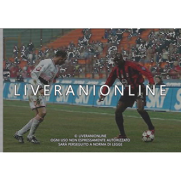 MILANO,12-01-05-DFP/FOTO GIORGIO RAVEZZANI COPPA ITALIA[ MILAN-PALERMO: HARVEY DELANO ESAJAS AG ALDO LIVERANI SAS