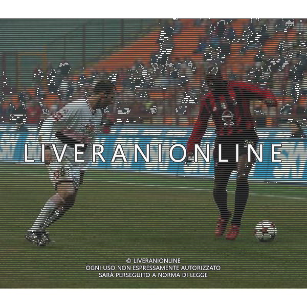 MILANO,12-01-05-DFP/FOTO GIORGIO RAVEZZANI COPPA ITALIA[ MILAN-PALERMO: HARVEY DELANO ESAJAS AG ALDO LIVERANI SAS