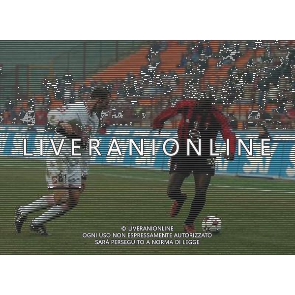 MILANO,12-01-05-DFP/FOTO GIORGIO RAVEZZANI COPPA ITALIA[ MILAN-PALERMO: HARVEY DELANO ESAJAS AG ALDO LIVERANI SAS