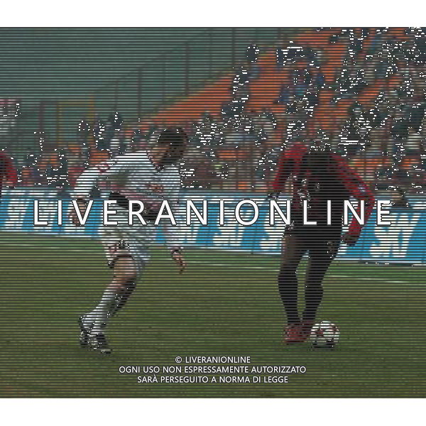 MILANO,12-01-05-DFP/FOTO GIORGIO RAVEZZANI COPPA ITALIA[ MILAN-PALERMO: HARVEY DELANO ESAJAS AG ALDO LIVERANI SAS