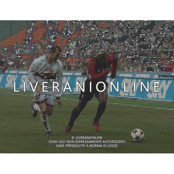 MILANO,12-01-05-DFP/FOTO GIORGIO RAVEZZANI COPPA ITALIA[ MILAN-PALERMO: HARVEY DELANO ESAJAS AG ALDO LIVERANI SAS