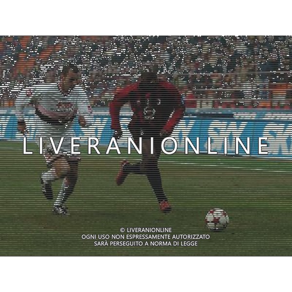 MILANO,12-01-05-DFP/FOTO GIORGIO RAVEZZANI COPPA ITALIA[ MILAN-PALERMO: HARVEY DELANO ESAJAS AG ALDO LIVERANI SAS