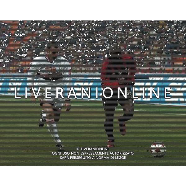 MILANO,12-01-05-DFP/FOTO GIORGIO RAVEZZANI COPPA ITALIA[ MILAN-PALERMO: HARVEY DELANO ESAJAS AG ALDO LIVERANI SAS