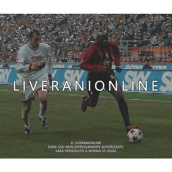 MILANO,12-01-05-DFP/FOTO GIORGIO RAVEZZANI COPPA ITALIA[ MILAN-PALERMO: HARVEY DELANO ESAJAS AG ALDO LIVERANI SAS