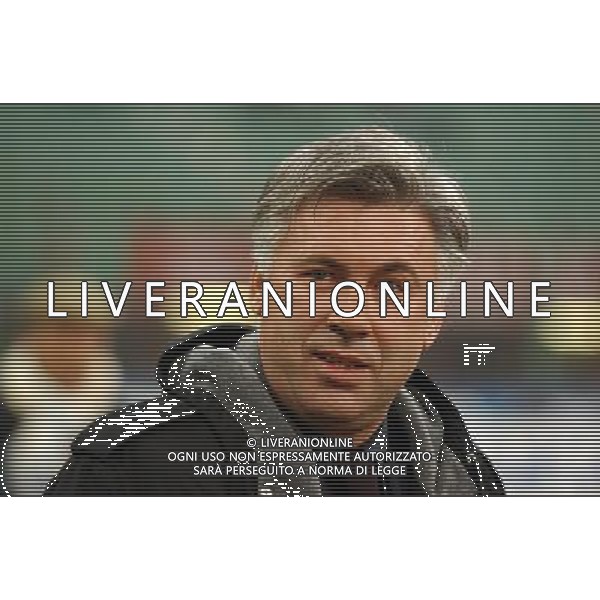 MILANO,12-01-05-DFP/FOTO MARCO DE PONTI COPPA ITALIA[ MILAN-PALERMO: CARLO ANCELOTTI AG ALDO LIVERANI SAS