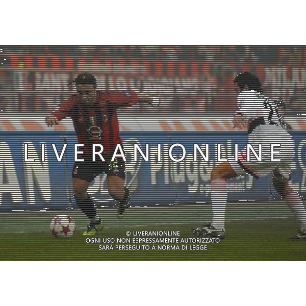 MILANO,12-01-05-DFP/FOTO MARCO DE PONTI COPPA ITALIA[ MILAN-PALERMO: CRISTIAN BROCCHI AG ALDO LIVERANI SAS