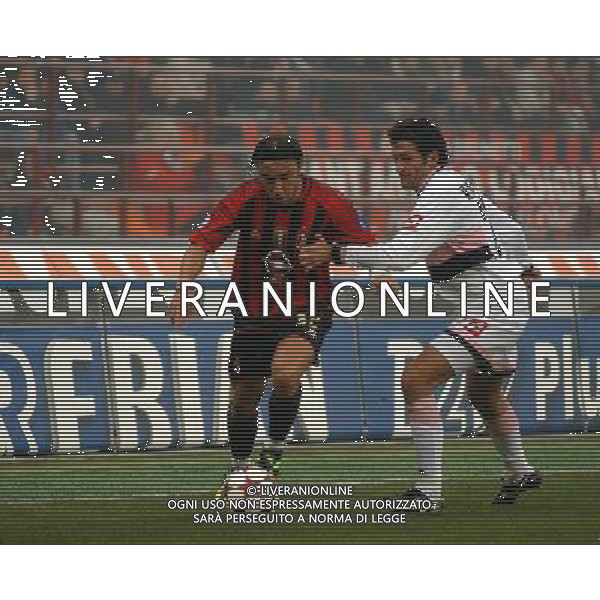 MILANO,12-01-05-DFP/FOTO MARCO DE PONTI COPPA ITALIA[ MILAN-PALERMO: CRISTIAN BROCCHI AG ALDO LIVERANI SAS
